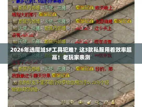 2026年选魔域SF工具犯难？这3款私服用着效率超高！老玩家亲测