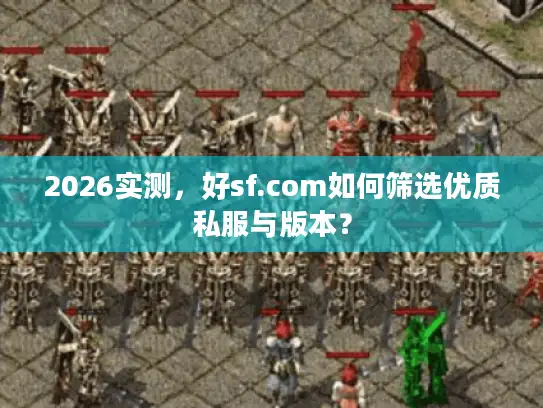2026实测，好sf.com如何筛选优质私服与版本？