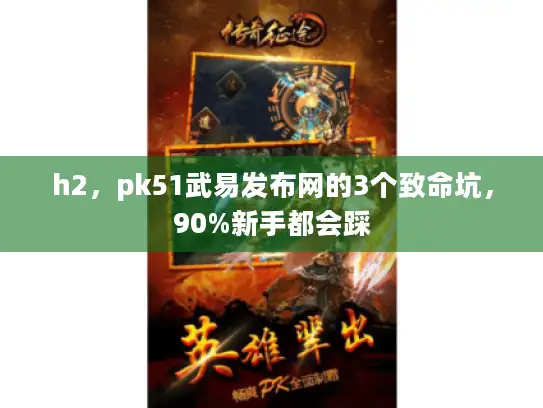 h2，pk51武易发布网的3个致命坑，90%新手都会踩
