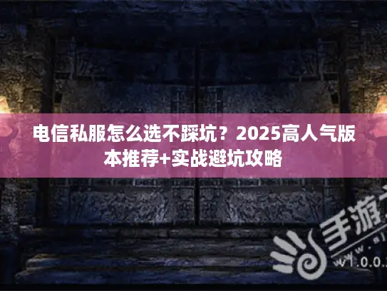 电信私服怎么选不踩坑？2025高人气版本推荐+实战避坑攻略