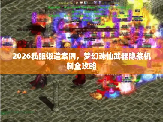 2026私服锻造案例，梦幻诛仙武器隐藏机制全攻略