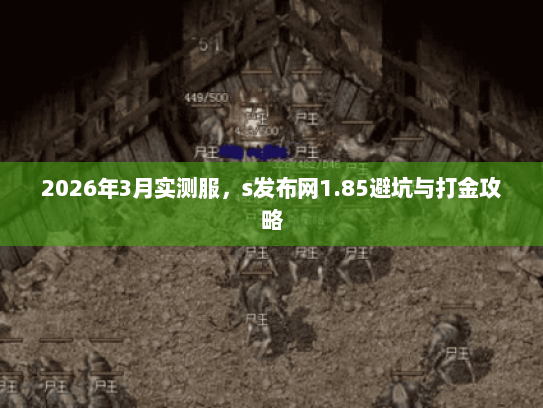 2026年3月实测服，s发布网1.85避坑与打金攻略