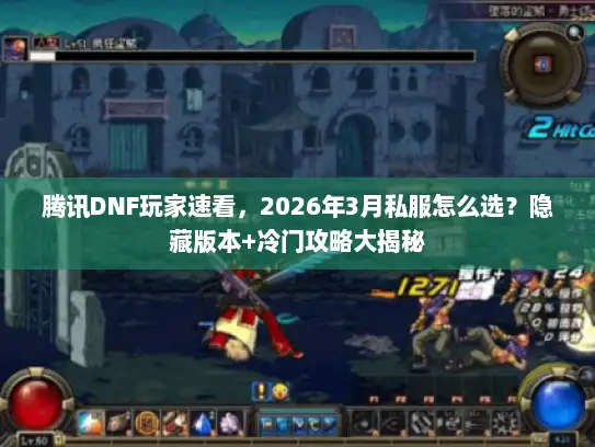 腾讯DNF玩家速看，2026年3月私服怎么选？隐藏版本+冷门攻略大揭秘