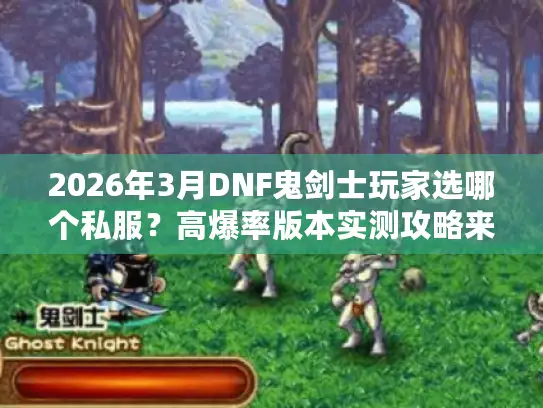 2026年3月DNF鬼剑士玩家选哪个私服？高爆率版本实测攻略来了