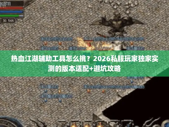 热血江湖辅助工具怎么挑？2026私服玩家独家实测的版本适配+避坑攻略