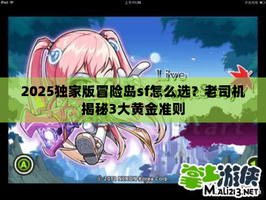 2025独家版冒险岛sf怎么选？老司机揭秘3大黄金准则