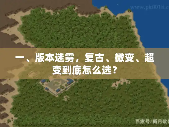 一、版本迷雾，复古、微变、超变到底怎么选？
