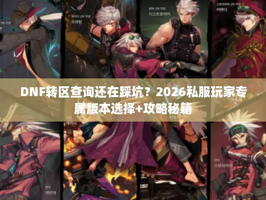 DNF转区查询还在踩坑？2026私服玩家专属版本选择+攻略秘籍