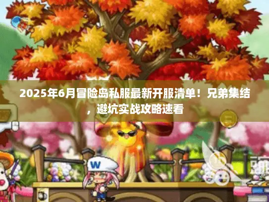 2025年6月冒险岛私服最新开服清单！兄弟集结，避坑实战攻略速看