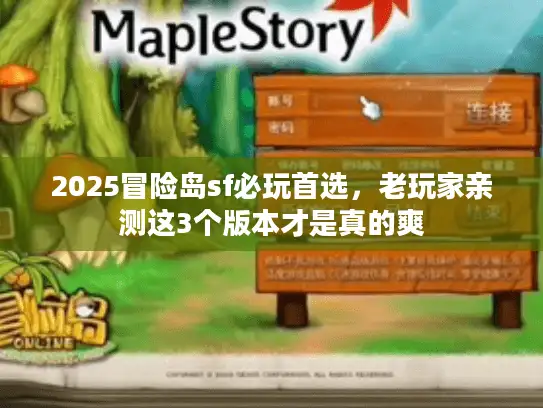2025冒险岛sf必玩首选,老玩家亲测这3个版本才是真的爽 2025冒险岛sf必玩首选,老玩家亲测这3个版本才是真的爽