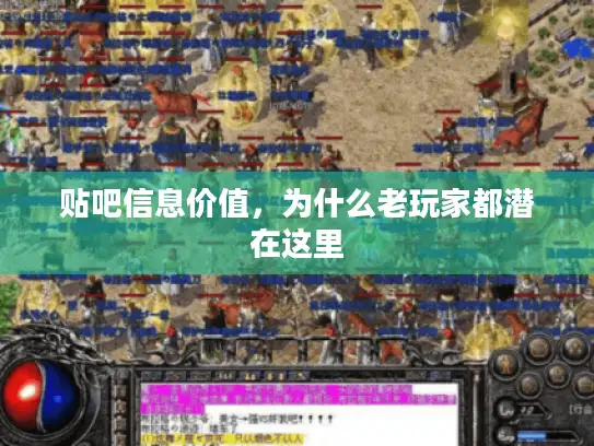 贴吧信息价值，为什么老玩家都潜在这里