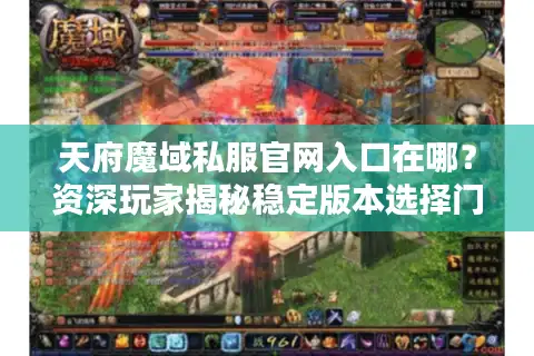 天府魔域私服官网入口在哪？资深玩家揭秘稳定版本选择门道