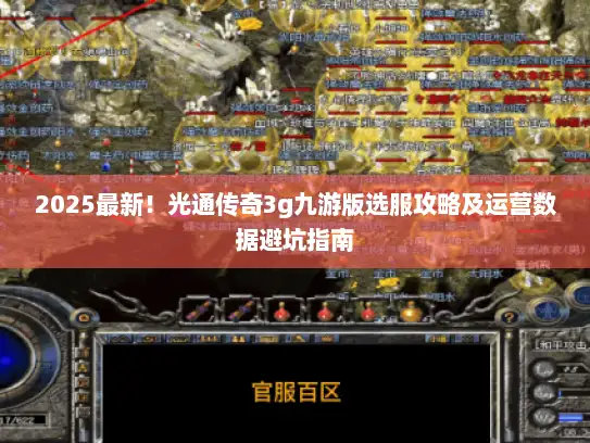 2025最新!光通传奇3g九游版选服攻略及运营数据避坑指南 2025最新!光通传奇3g九游版选服攻略及运营数据避坑指南