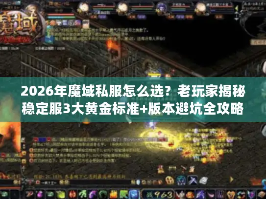2026年魔域私服怎么选？老玩家揭秘稳定服3大黄金标准+版本避坑全攻略