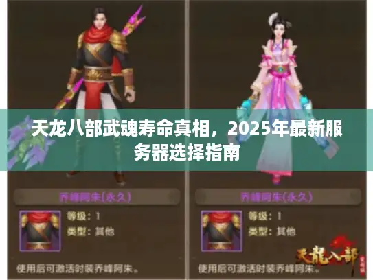 天龙八部武魂寿命真相，2025年最新服务器选择指南
