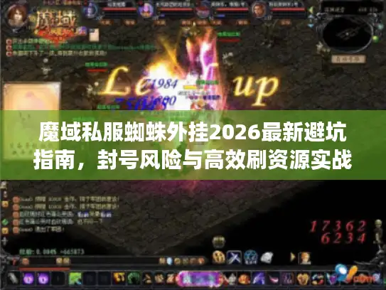 魔域私服蜘蛛外挂2026最新避坑指南，封号风险与高效刷资源实战解析