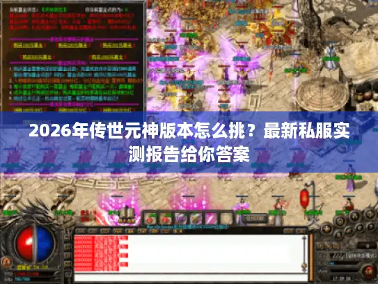2026年传世元神版本怎么挑?最新私服实测报告给你答案 2026年传世元神版本怎么挑?最新私服实测报告给你答案