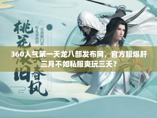 360人气第一天龙八部发布网，官方服爆肝三月不如私服爽玩三天？