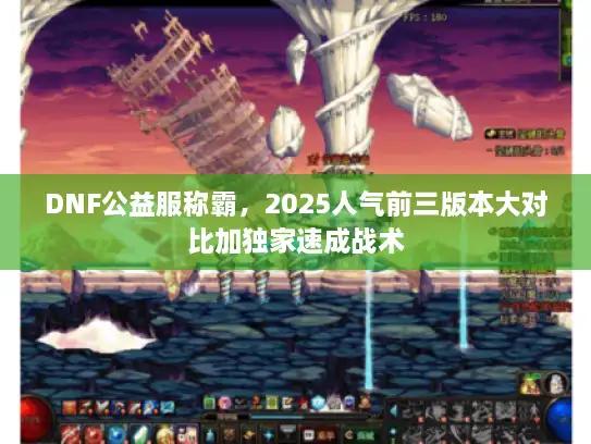 DNF公益服称霸，2025人气前三版本大对比加独家速成战术