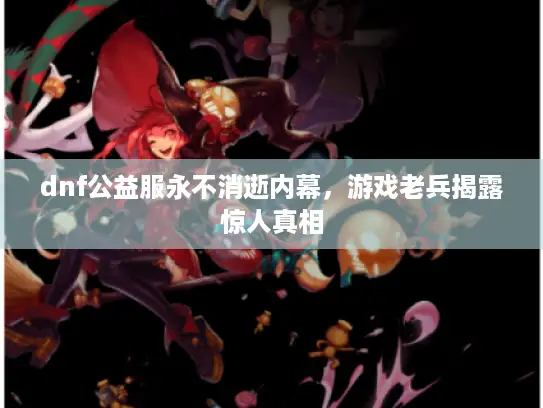 dnf公益服永不消逝内幕,游戏老兵揭露惊人真相 dnf公益服永不消逝内幕,游戏老兵揭露惊人真相