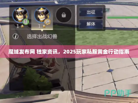 魔域发布网 独家资讯，2025玩家私服黄金行动指南
