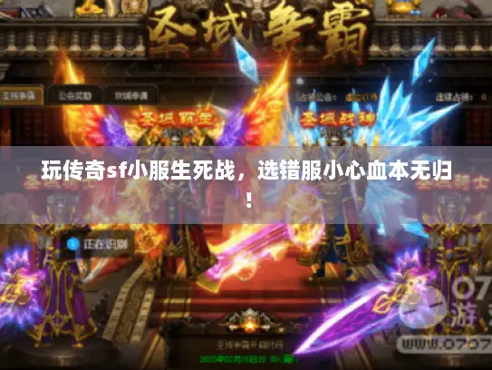 玩传奇sf小服生死战,选错服小心血本无归! 玩传奇sf小服生死战,选错服小心血本无归!