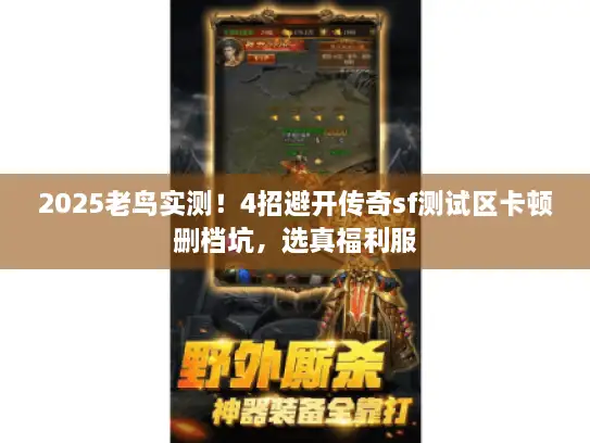 2025老鸟实测！4招避开传奇sf测试区卡顿删档坑，选真福利服