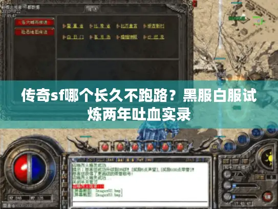 传奇sf哪个长久不跑路？黑服白服试炼两年吐血实录