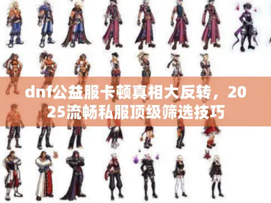 dnf公益服卡顿真相大反转，2025流畅私服顶级筛选技巧