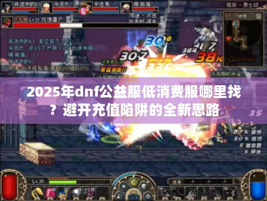 2025年dnf公益服低消费服哪里找？避开充值陷阱的全新思路