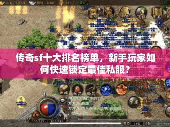 传奇sf十大排名榜单，新手玩家如何快速锁定最佳私服？