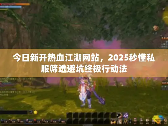 今日新开热血江湖网站，2025秒懂私服筛选避坑终极行动法