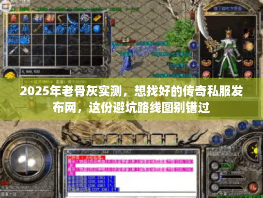 2025年老骨灰实测，想找好的传奇私服发布网，这份避坑路线图别错过