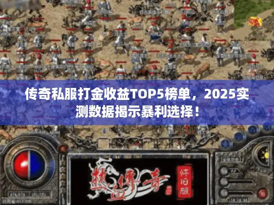传奇私服打金收益TOP5榜单，2025实测数据揭示暴利选择！