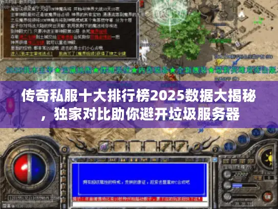 传奇私服十大排行榜2025数据大揭秘，独家对比助你避开垃圾服务器