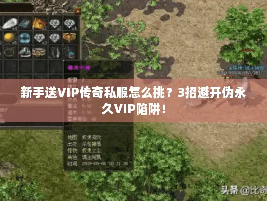 新手送VIP传奇私服怎么挑?3招避开伪永久VIP陷阱! 新手送VIP传奇私服怎么挑?3招避开伪永久VIP陷阱!