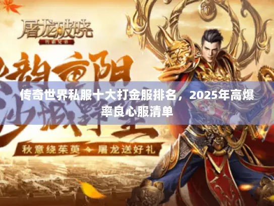 传奇世界私服十大打金服排名，2025年高爆率良心服清单