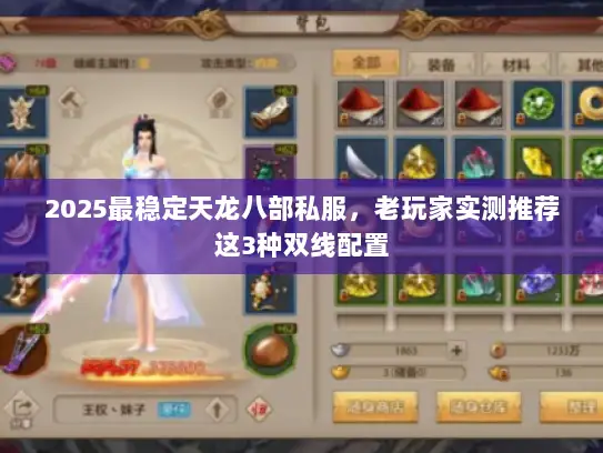 2025最稳定天龙八部私服，老玩家实测推荐这3种双线配置