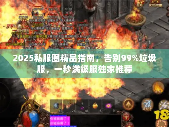 2025私服圈精品指南，告别99%垃圾服，一秒满级服独家推荐