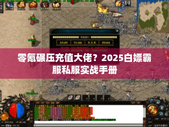 零氪碾压充值大佬？2025白嫖霸服私服实战手册