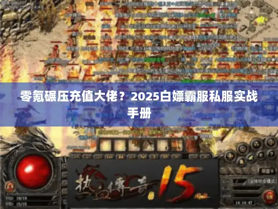 零氪碾压充值大佬？2025白嫖霸服私服实战手册