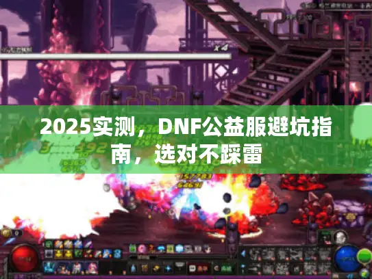 2025实测，DNF公益服避坑指南，选对不踩雷