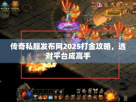 传奇私服发布网2025打金攻略，选对平台成高手