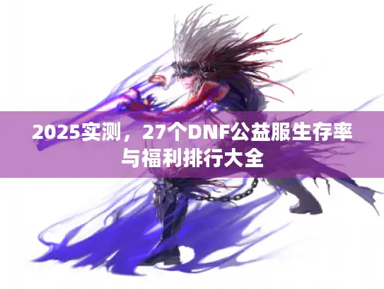 2025实测，27个DNF公益服生存率与福利排行大全