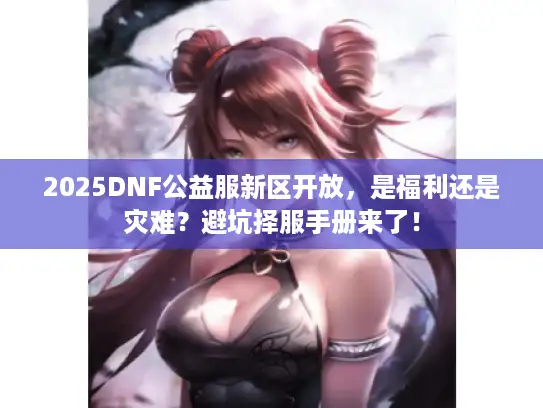 2025DNF公益服新区开放，是福利还是灾难？避坑择服手册来了！