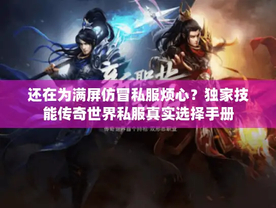 还在为满屏仿冒私服烦心？独家技能传奇世界私服真实选择手册