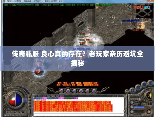传奇私服 良心真的存在？老玩家亲历避坑全揭秘