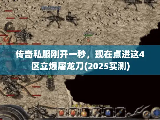传奇私服刚开一秒，现在点进这4区立爆屠龙刀(2025实测)