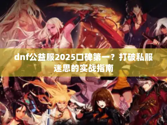 dnf公益服2025口碑第一？打破私服迷思的实战指南