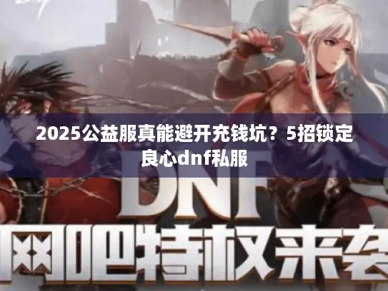 2025公益服真能避开充钱坑？5招锁定良心dnf私服